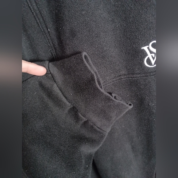 Victoria Secret Black Jogger Pants_XL - Picture 2 of 6